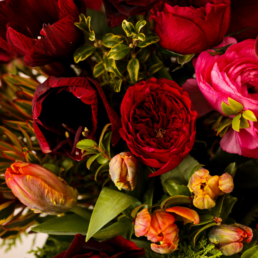 Holiday Luxe Flower Arrangement