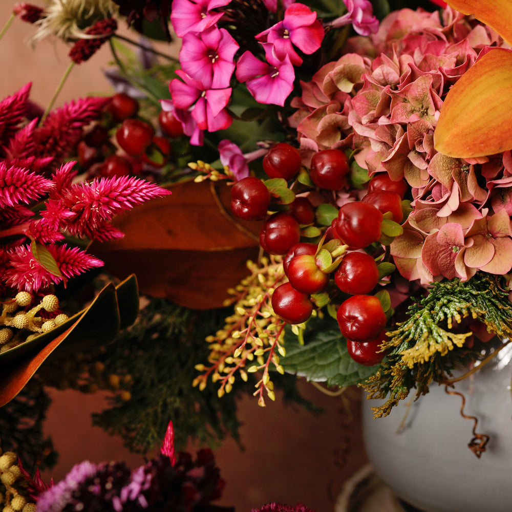 Large Thanksgiving Flower Arrangement