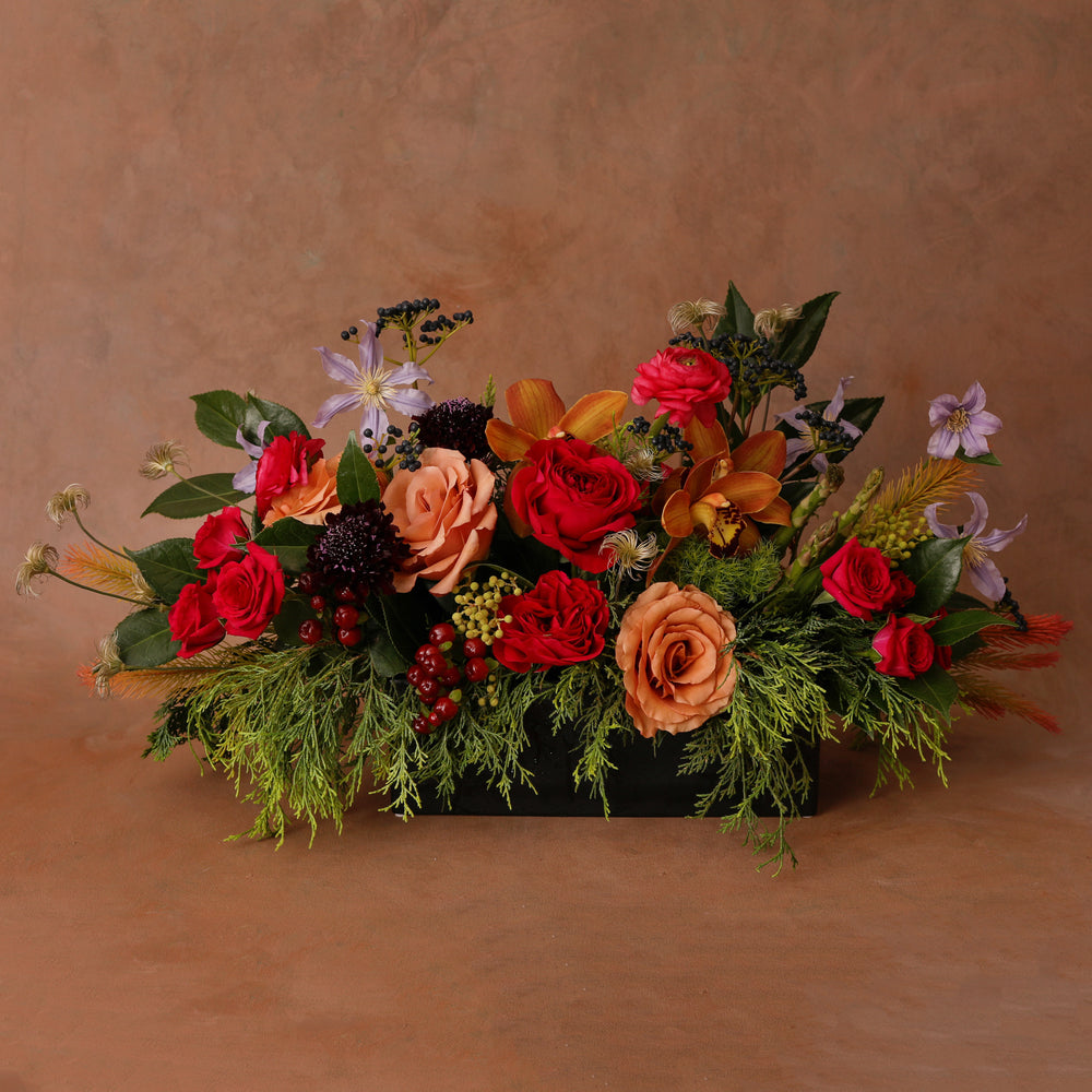 Thanksgiving Low and Lush Centerpiece