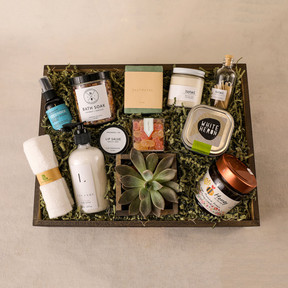 
                
                    Load image into Gallery viewer, Self-Care Gift Box (Luxe)
                
            